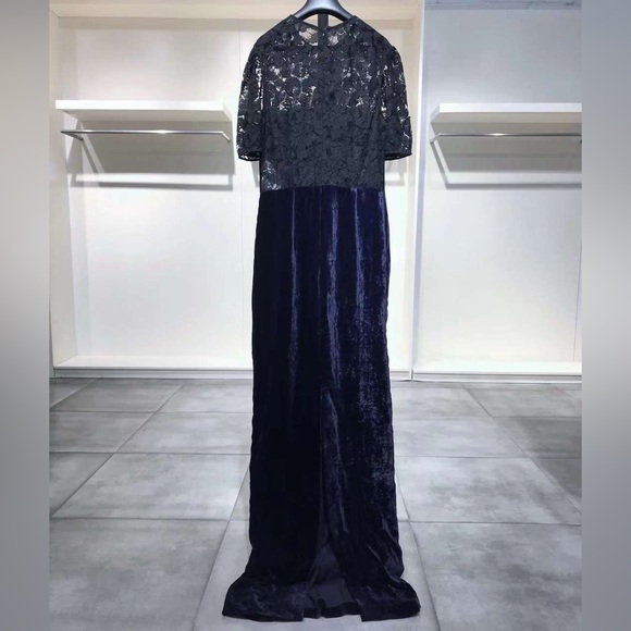 US 8 Stella McCartney embellished lace velvet gown NWT - Picture 10 of 10
